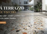 Đá Terrazzo đúc tại chỗ – Đá Terrazzo giá rẻ chất lượng cao
