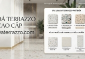 Các loại đá Terrazzo phổ biến và kích thước đá Terrazzo tiêu chuẩn